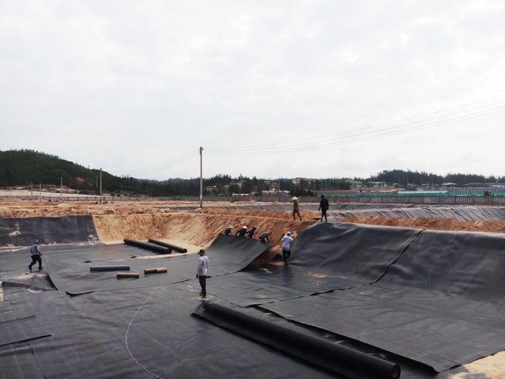 Bạt Nhựa HDPE Lót Ao Hồ Chứa Nước Nuôi Cá Tại Lâm Đồng