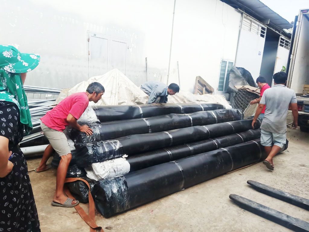 Bạt Nhựa HDPE Lót Ao Hồ Chứa Nước Nuôi Cá Tại Bình Phước